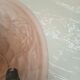 Lustrous glass paste