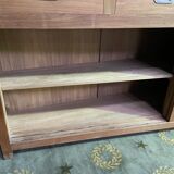 Solid teak row