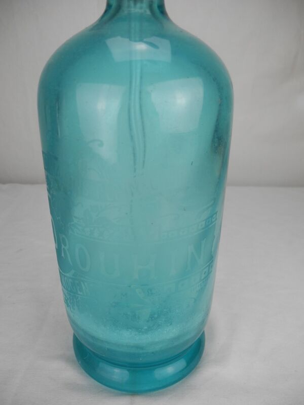 ancienne bouteille siphon eau seltz Drouhin antique french bottle