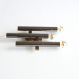Chrome wall light by Sciolari for Boulanger, Belgium 1970s