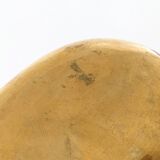 Brass tray in the shape of a foot from the 60s