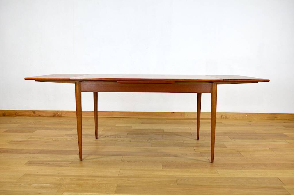 Vintage Scandinavian Teak Table 1960