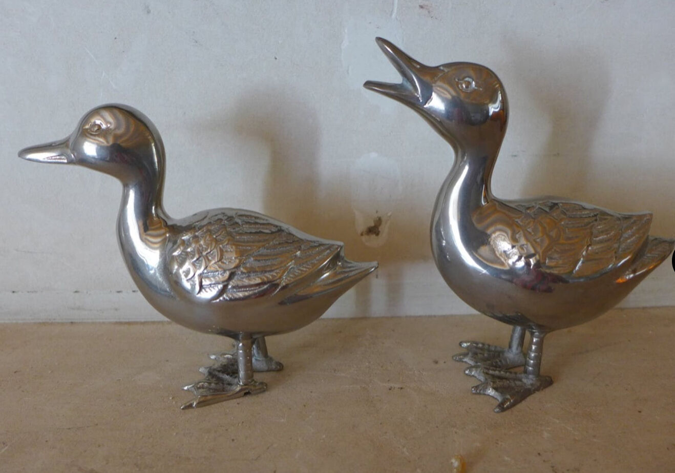 Brass ducks