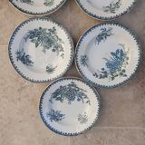 6 Margot Terre de Fer soup plates