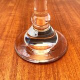 Mid-century German Tiffany glass table lamp by Ingo Maurer, 1960s.