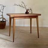 Vintage oak wallet table