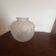 Round vase decorated with tulips