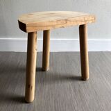 Wooden tripod stool