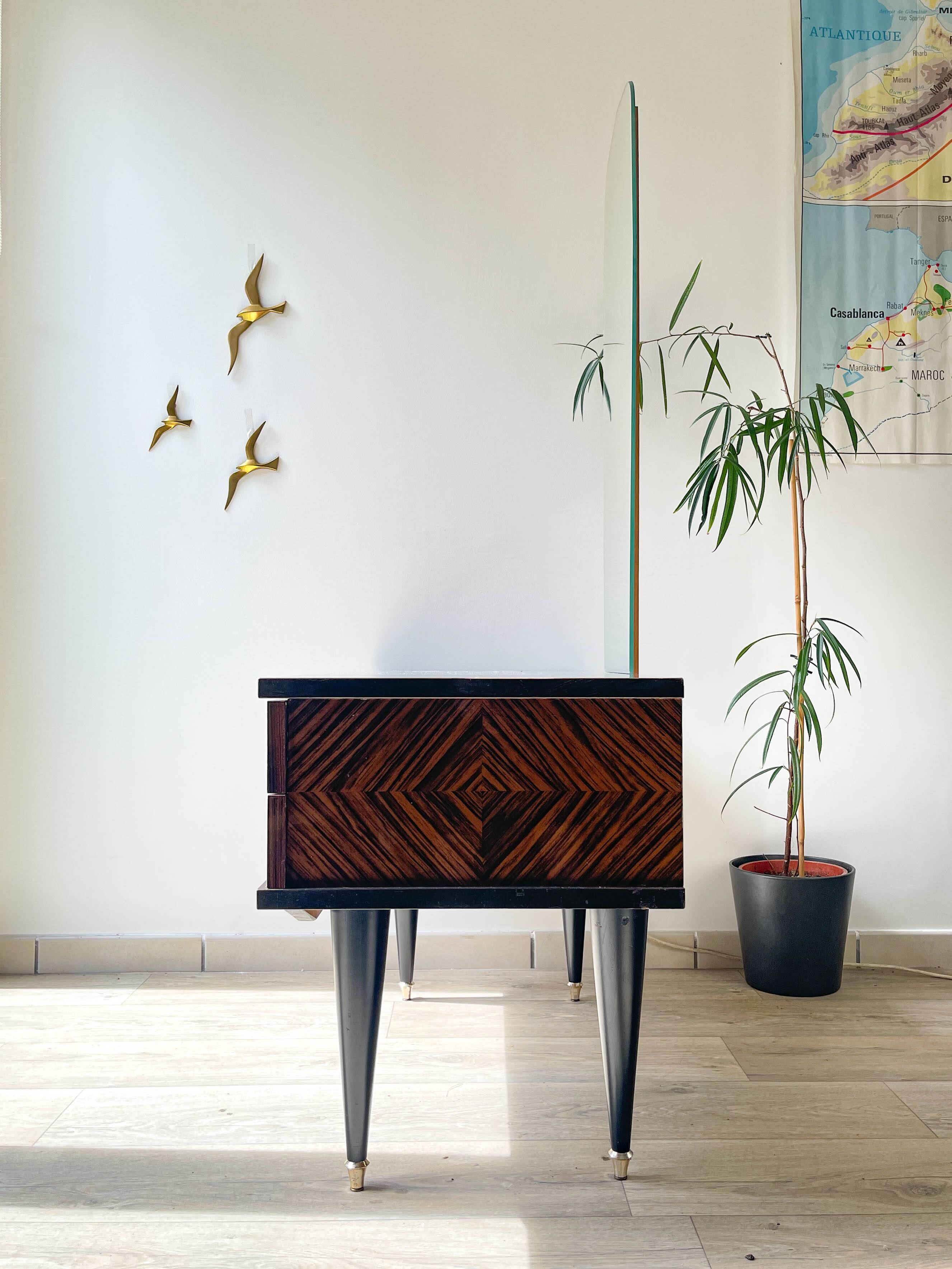 Coiffeuse vintage en Formica, 1960