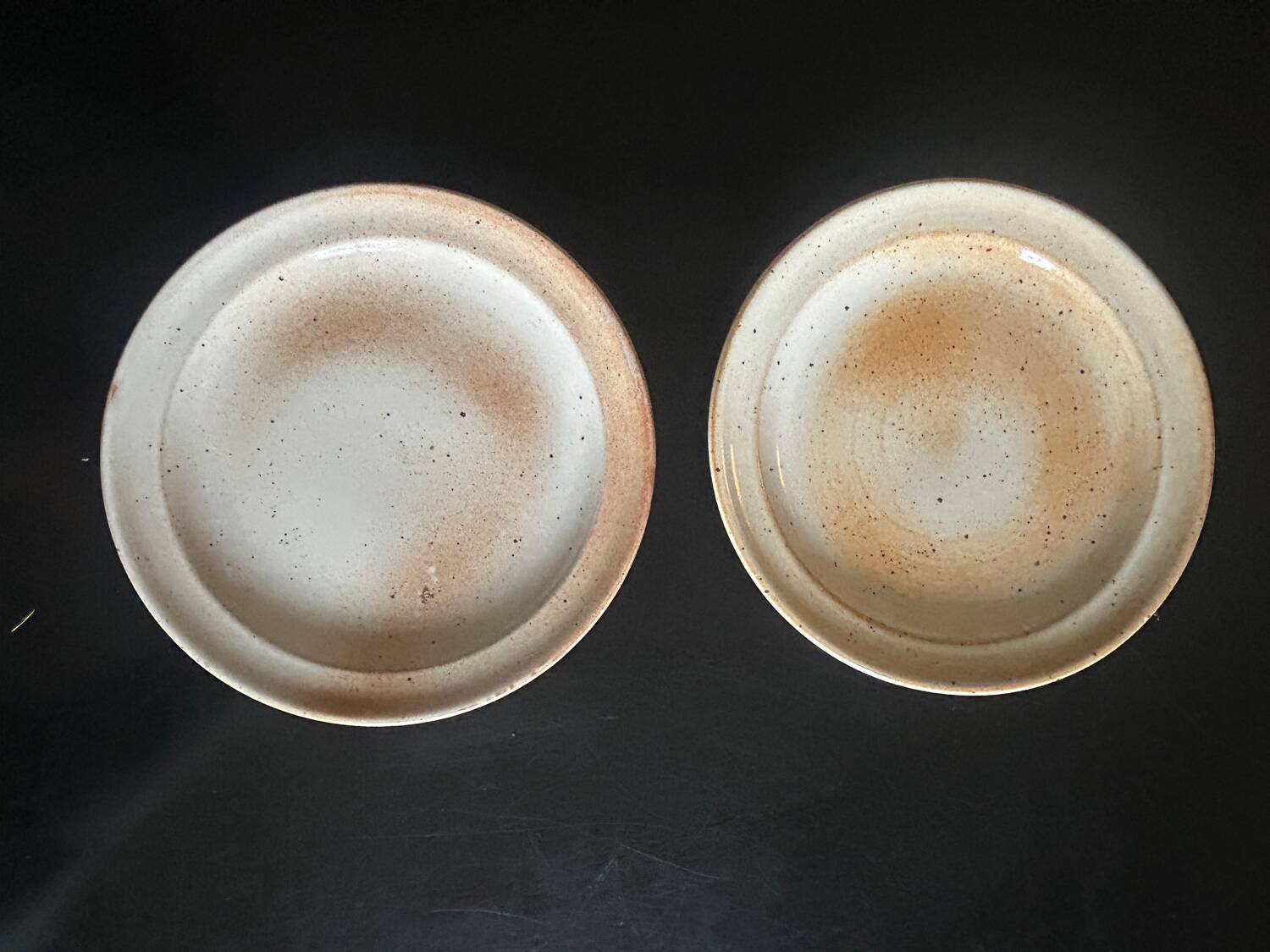 Assiettes plates Grés du Marais