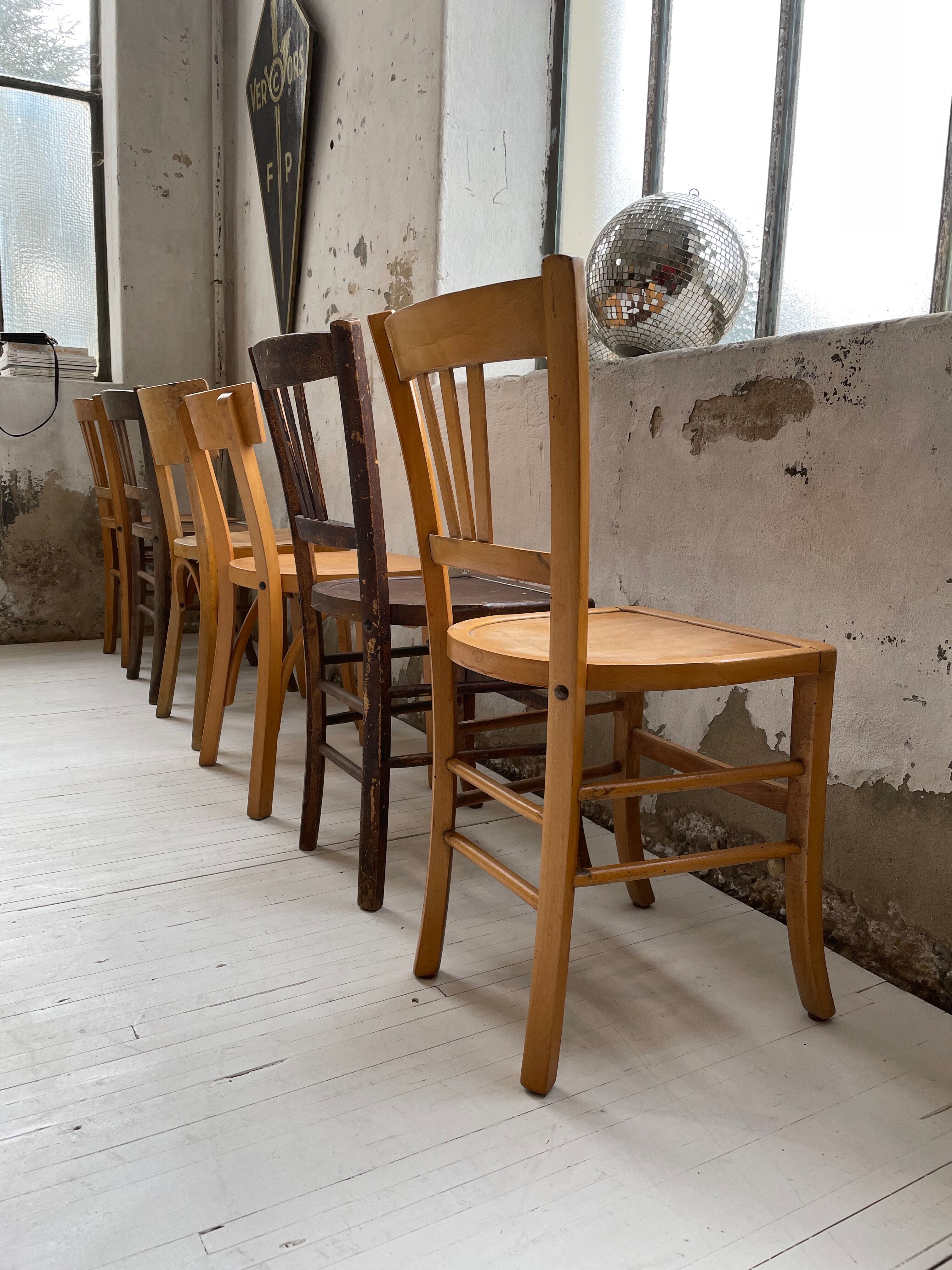 Set 6 chairs bistro Luterma Baumann