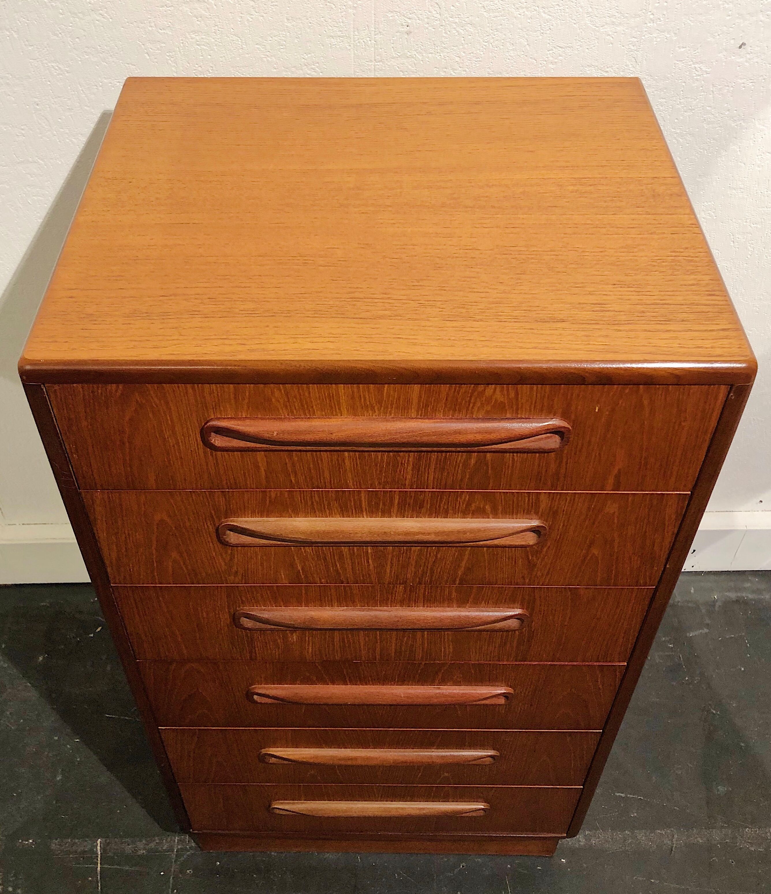 Scandinavian Gplan teak chiffonnier