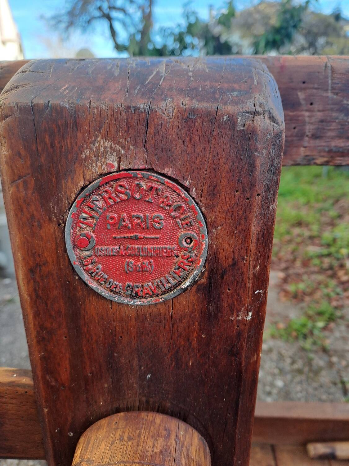 Early 20th century sculptor's workbench