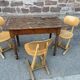 6 casala vintage 1960 design adult school chairs