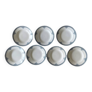 7 assiettes creuses anciennes