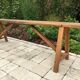 Banc de ferme en chêne
