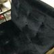 Fauteuil velours & or monoplace