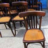 Set of 24 Luterma bistro chairs