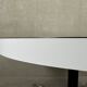 Table basse en formica blanche vintage