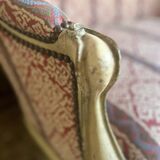 Antique Louis XV style bench – Napoleonic III period – 110 cm