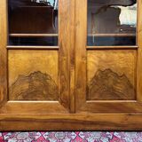 Louis philippe library in walnut
