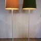 Scandinavian pair of Luxus floor lamps, Sweden, 1970s.