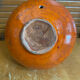 Old lamp base vallauris terracotta orange glazes vintage #e4