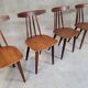 Chairs Poul Volther Denmark 1960