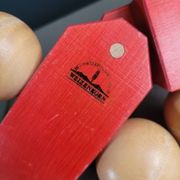 Vintage wooden chenille wheat grain