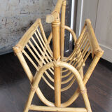 Magazine rack "rattan"