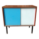 Sideboard with sliding glass doors