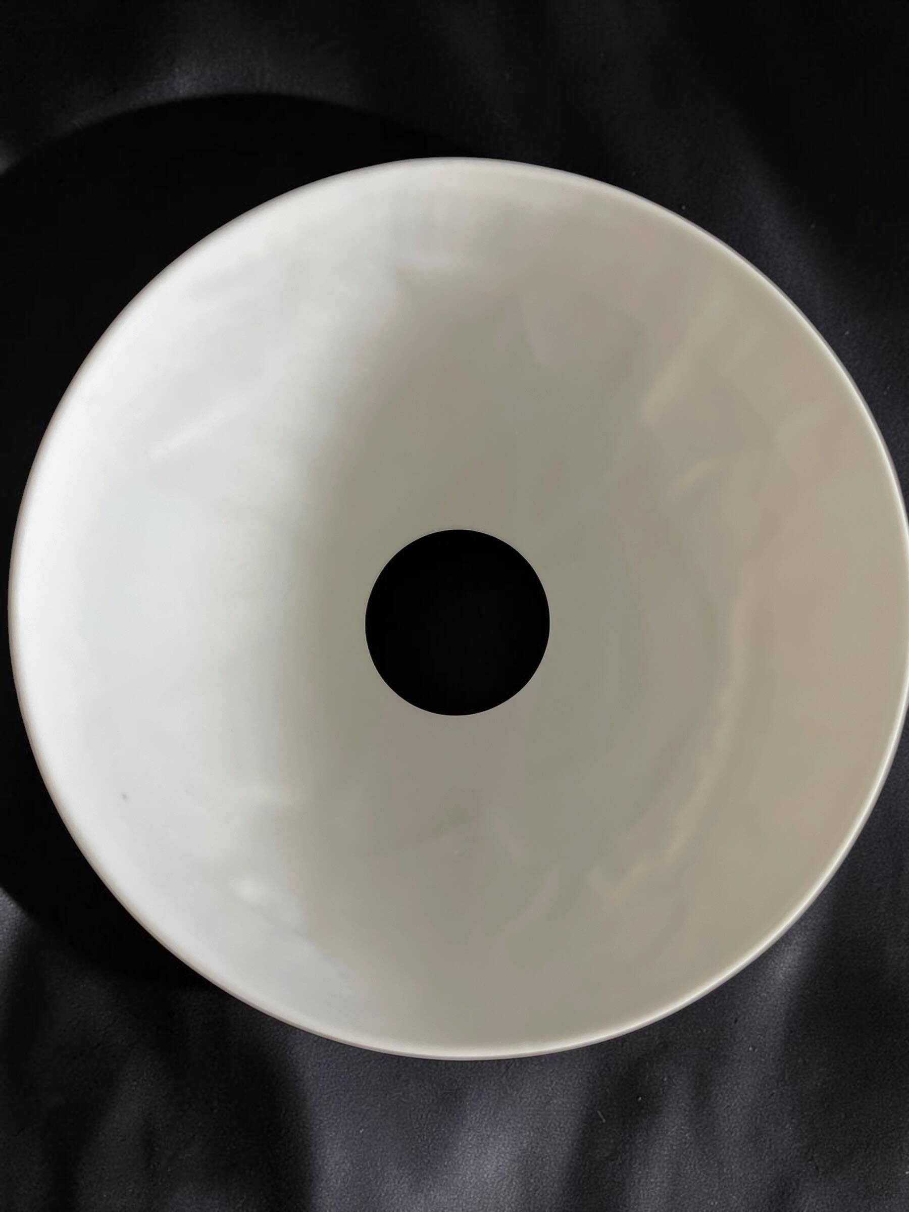 Porcelain lithophane photophore from Limoges