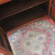 Antique painted 2 door cabinet with 2 drawers, 1910