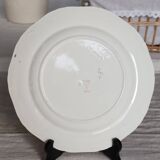 Vintage polychrome ironstone plate Bisto England - Anson model