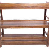 Ancient Burmese teak shelf