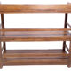 Etagère en teck birman ancien