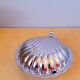 Metal shell butter dish, 1960.