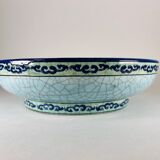 Plat vintage céramique emaux keralouve style art deco dlg catteau