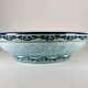 Grand plat vintage ceramic emaux keralouve style art deco dlg catteau