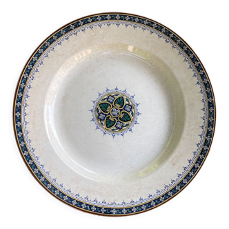 Hollow dish U & Cie Sarreguemines model Forget-me-not