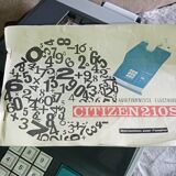 Old vintage calculating machine