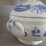 Antique soup tureen Sarreguemines