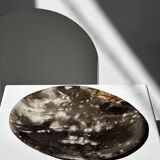 Dish in petrified wood