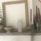 Vase verre de Clichy