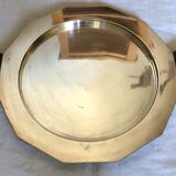 Silver metal tray