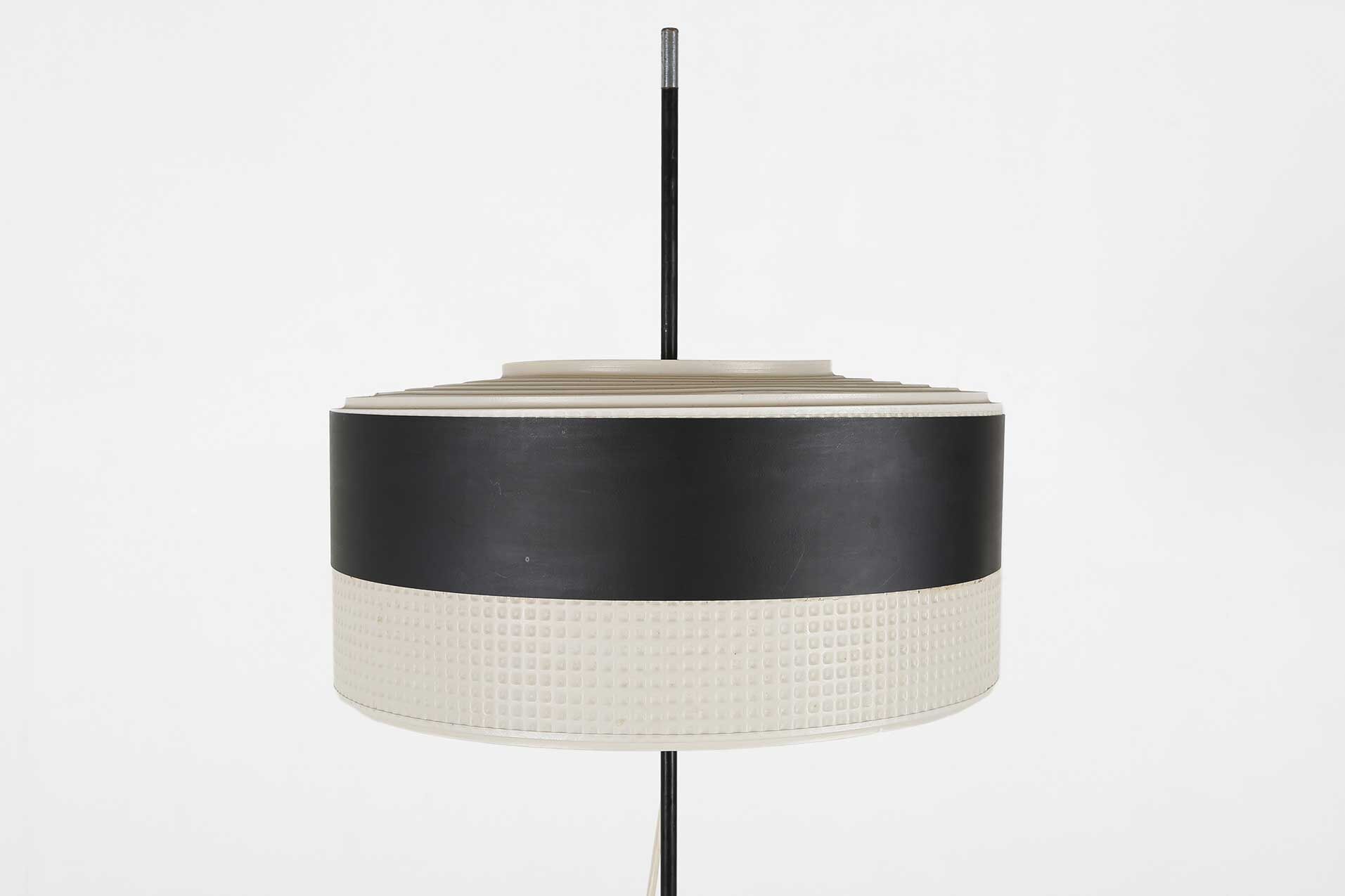 Mid-century adjustable floor lamp