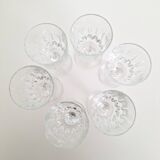 Vintage stemmed aperitif glasses
