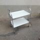 Desserte vintage pliante 2 plateaux