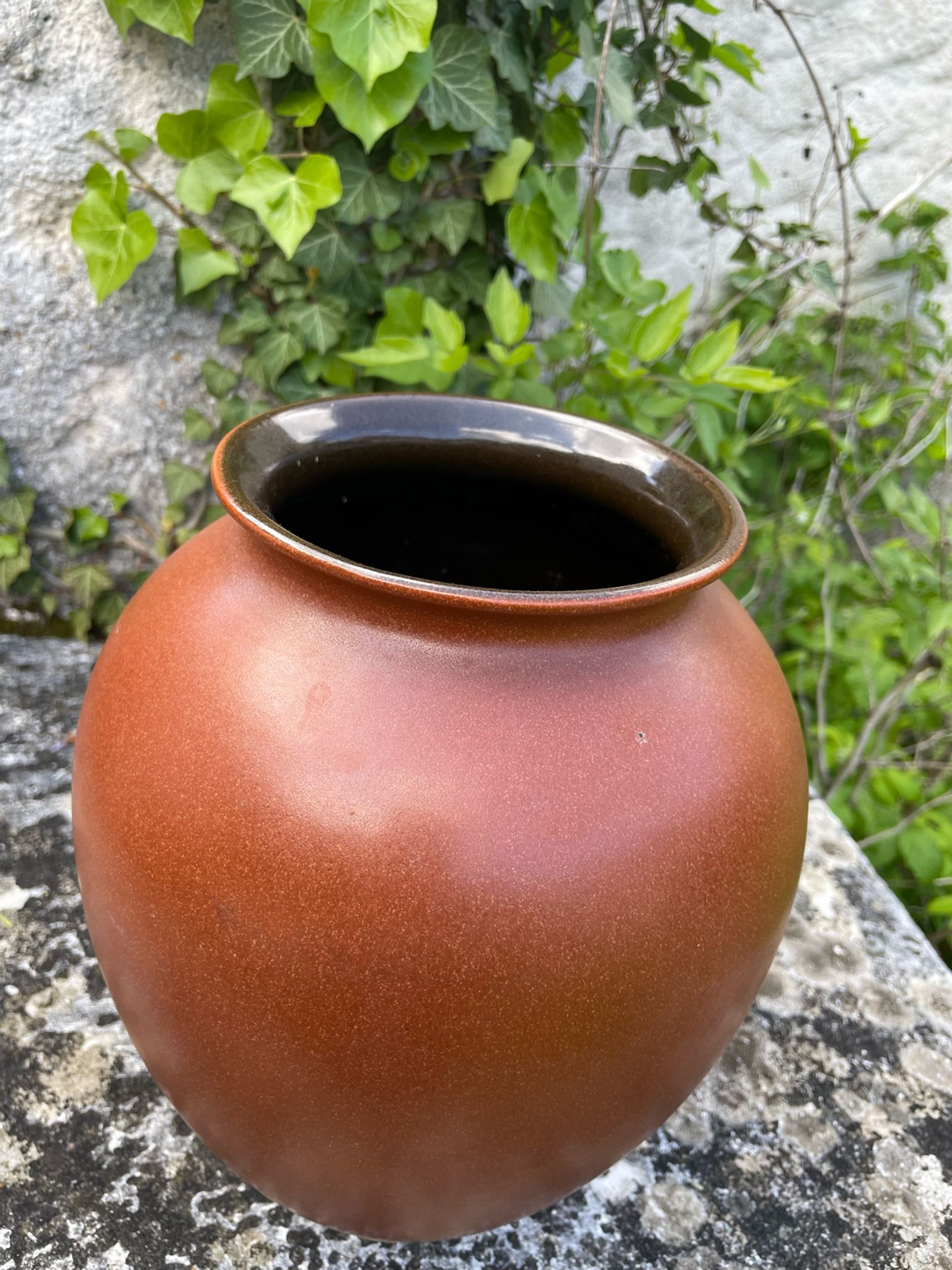 Vase w.germany 650-26  céramique fauve vintage