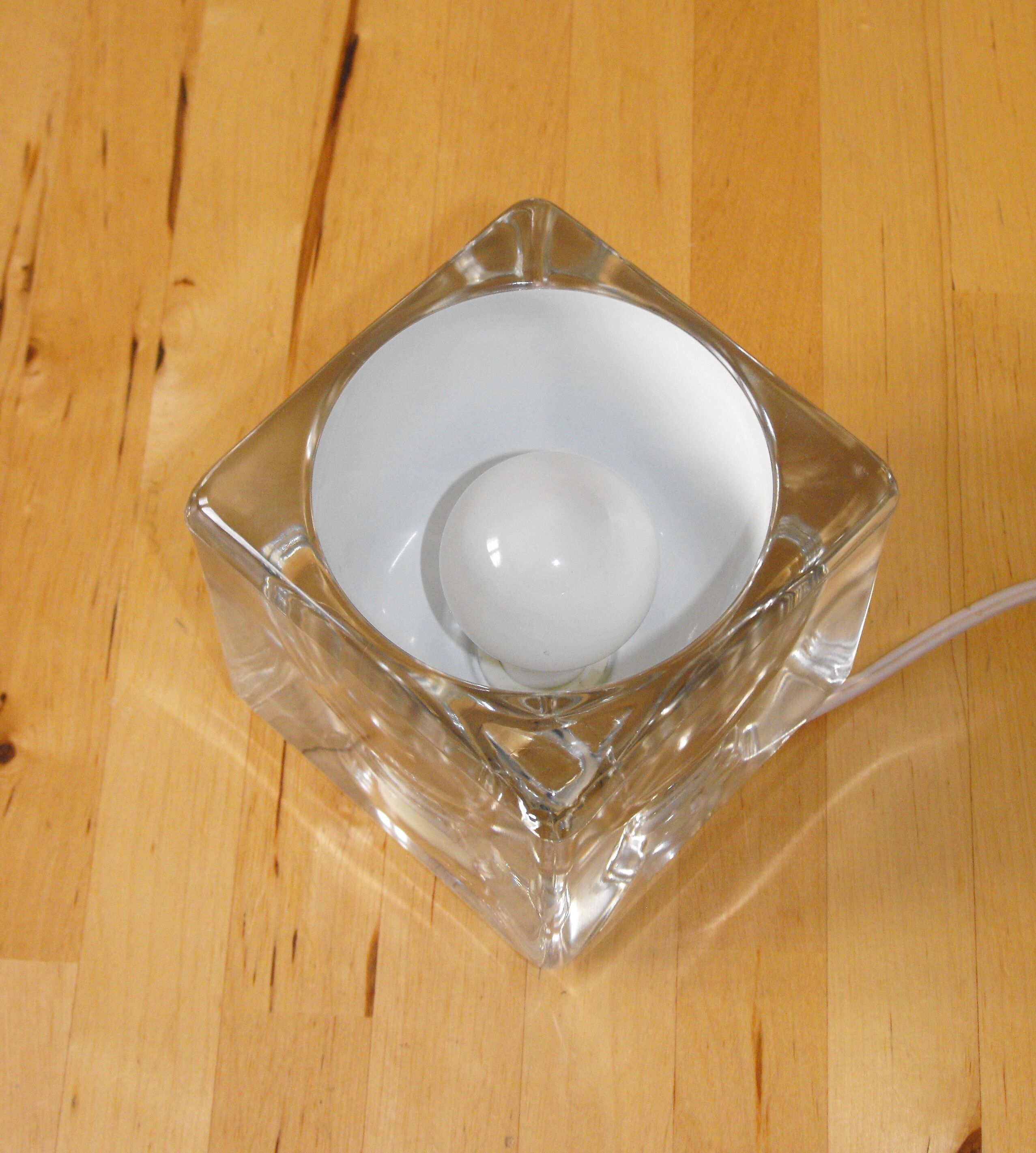 Table lamp called "Icecube" or T14 from Peill & Putzler